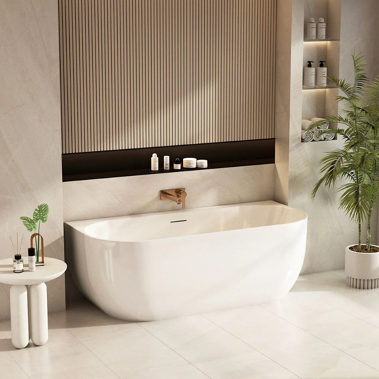 Back to Wall Baths