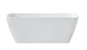 Mercio VENICE Gloss White Freestanding Bathtub 1500mm - Beyond Bathware