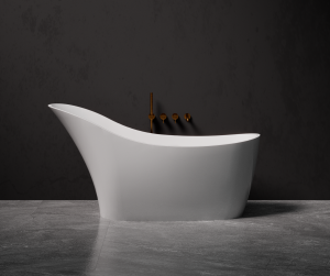 Pietra Bianca Anna Freestanding Stone Bath - view 2