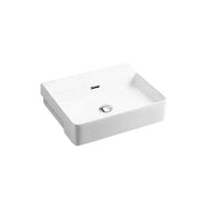 Riff 50M Semi Recess Basin - Aqualux Bathrooms- Mercio