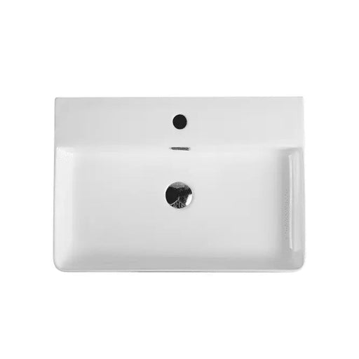 Vento 60M Wall-Hung Basin - Aqualux Bathrooms- Mercio