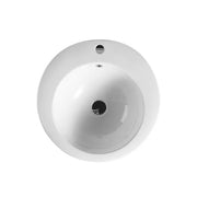 Zento 55 Ovular Pedestal Basin - Aqualux Bathrooms- Mercio