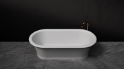 Pietra Bianca Rome Freestanding Stone Bath - view 5