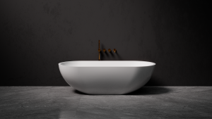 Pietra Bianca Ryese Freestanding Stone Bath - view 4