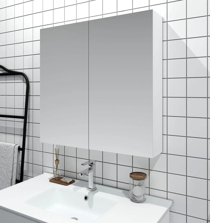Mercio - BIANCA Shaving Cabinet 75cm - Aqualux Bathrooms