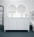 Mercio - BIANCA PVC Freestanding Vanity Cabinet 150cm (Gloss White) - Aqualux Bathrooms