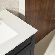 Poseidon Harrington Freestanding Vanity 750mm (Matte Black) Poseidon