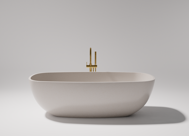 Bora Freestanding Stone Bath by Pietra Bianca