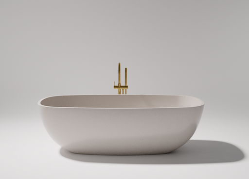 Pietra Bianca Bora Freestanding Stone Bath