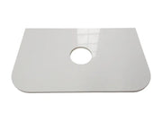 Mercio - Rome Wall Hung Vanity Matte White 750mm - Aqualux Bathrooms