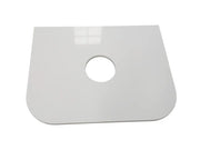 Mercio - Rome Wall Hung Vanity Matte White 600mm - Aqualux Bathrooms