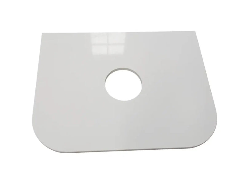 Mercio - Rome Wall Hung Vanity Matte White 600mm - Aqualux Bathrooms