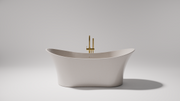 Pietra Bianca Crown Freestanding Stone Bath - view 2