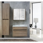 Belbagno Belbagno Alexandra Wall Hung Vanity 760mm - White Oak Belbagno