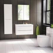 Belbagno Belbagno Ancona Wall Hung Vanity 900mm - Gloss White Belbagno