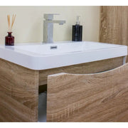 Belbagno Belbagno Ancona Wall Hung Vanity 900mm - White Oak Belbagno