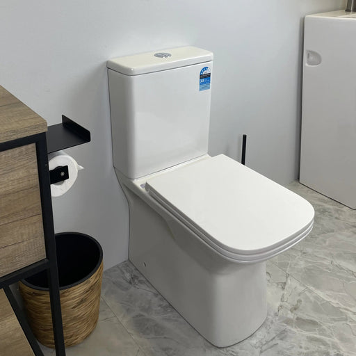 Mercio Aria Back To Wall Toilet Suite - Aqualux Bathrooms- Mercio
