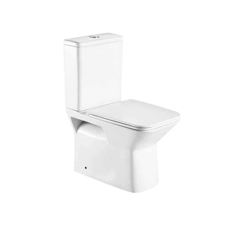 Mercio Aria Back To Wall Toilet Suite - Aqualux Bathrooms- Mercio
