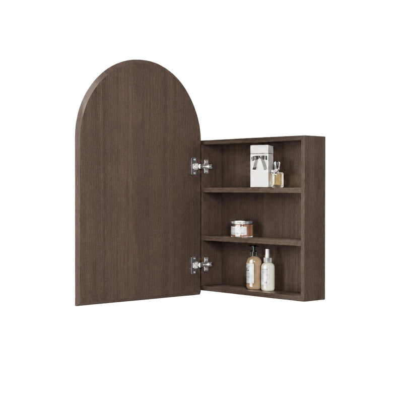 OTTI ARCHIE SABLE WALNUT SHAVING CABINET 600X900MM