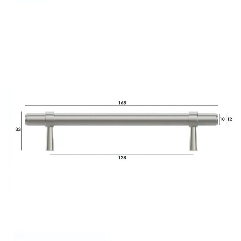OTTI ASTOR HANDLE BRUSHED NICKEL (MULTIPLE SIZES AVAILABLE)