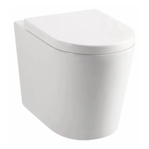 Poseidon - Avery Box Rim Wall Faced Floor Toilet Pan - Aqualux Bathrooms