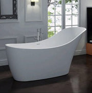 Anna Freestanding Stone Bath by Pietra Bianca - view 2