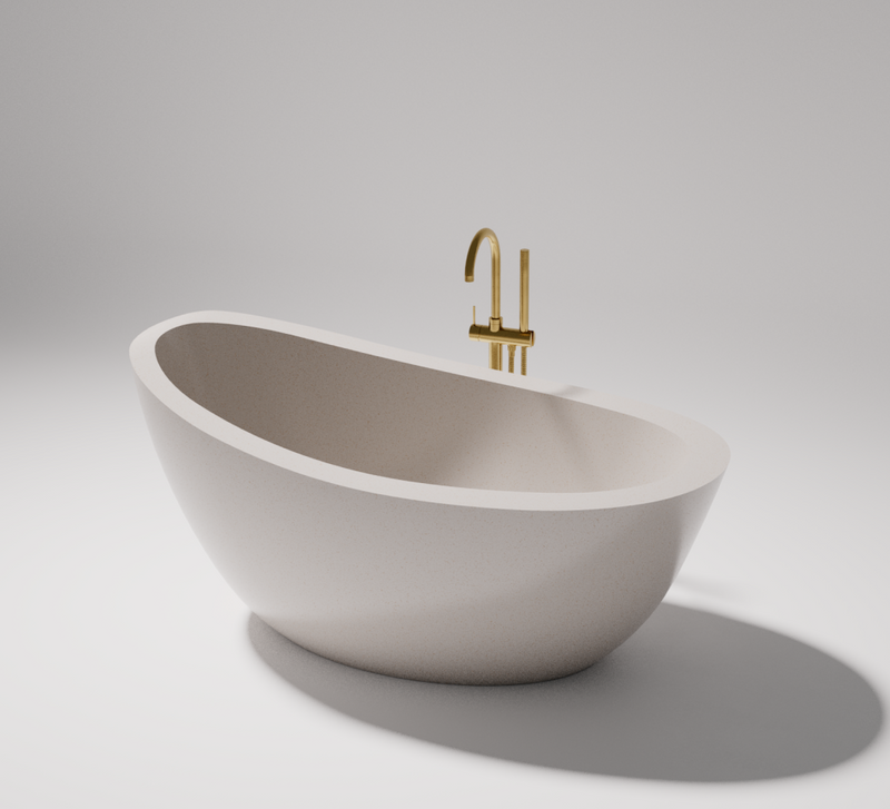 Autumn Freestanding Stone Bath by Pietra Bianca