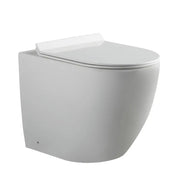 Belbagno - Belbagno Alexander-R Series Wall Faced Pan 540mm - Gloss White - Aqualux Bathrooms