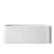 Belbagno - Belbagno Alto Freestanding Bathtub 1500mm - Semi Gloss White - Aqualux Bathrooms