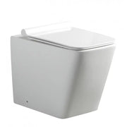 Belbagno - Belbagno Ardente-R Series Wall Faced Pan 555mm - Gloss White - Aqualux Bathrooms