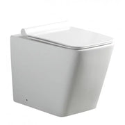 Belbagno - Belbagno Ardente-R Wall Hung Pan 555mm - Gloss White - Aqualux Bathrooms