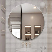 Round 90cm Pencil-edge Plain Mirror - Aqualux Bathrooms- Mercio