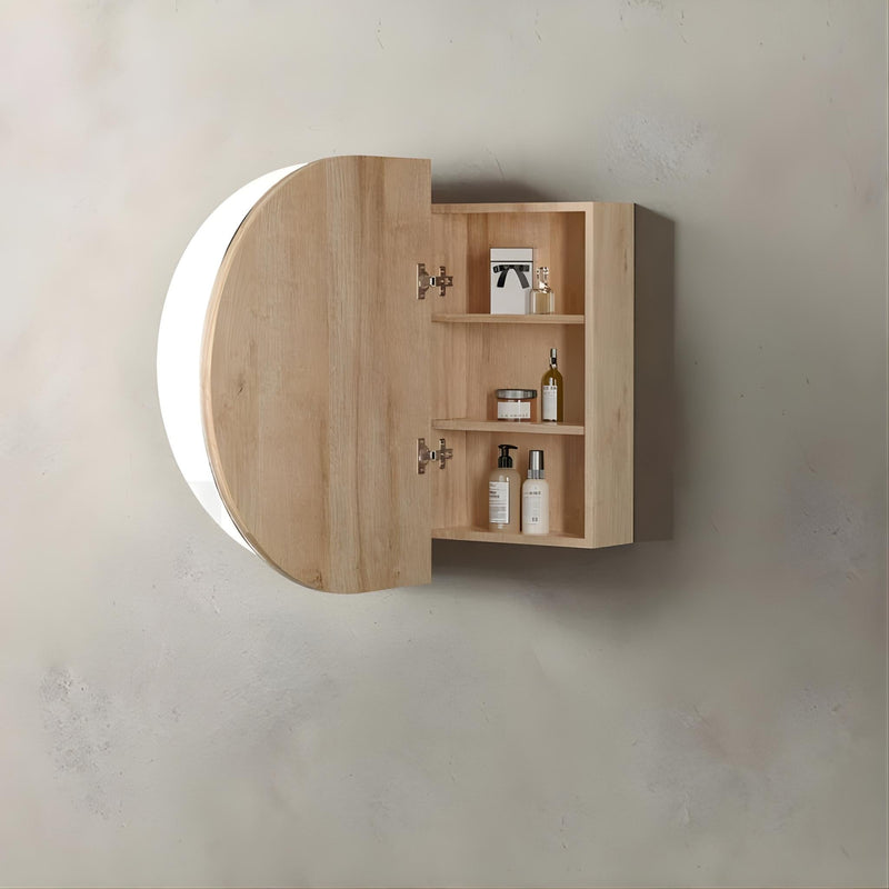 OTTI BONDI SHAVING CABINET NATURAL OAK 900X600MM