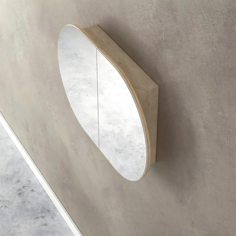 OTTI BONDI SHAVING CABINET NATURAL OAK 900X600MM