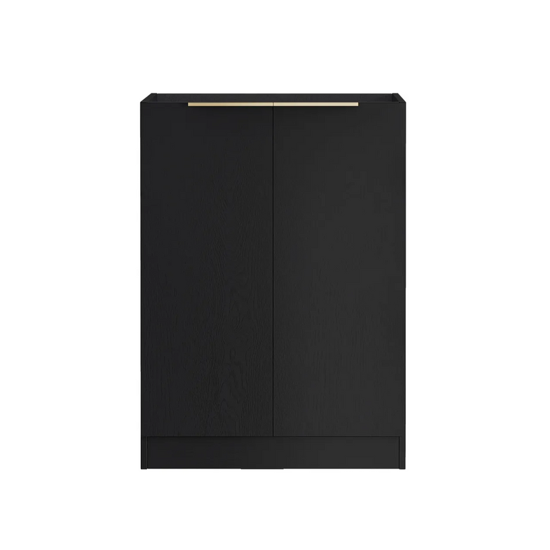 OTTI BYRON BLACK OAK 630MM BASE LAUNDRY CABINET