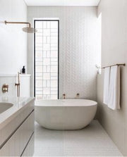 Pietra Bianca Bella Freestanding Stone Bath - view 5