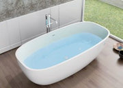 Bora Freestanding Stone Bath by Pietra Bianca - view 2