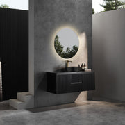 Brindabella Matte Black 1200mm Single Bowl Wall Hung Vanity - Beyond Bathware