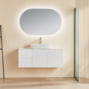 Brindabella Matte White 1200mm Single Bowl Wall Hung Vanity - Beyond Bathware