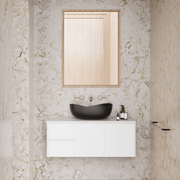 Brindabella Matte White 1200mm Single Bowl Wall Hung Vanity - Beyond Bathware