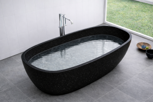 Pietra Bianca Chelsea Freestanding Stone Bath - view 3