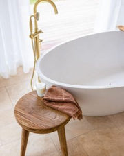 Pietra Bianca Coco Freestanding Stone Bath - view 5