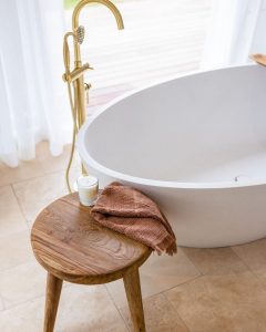 Pietra Bianca Coco Freestanding Stone Bath - view 5