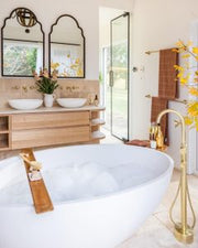 Pietra Bianca Coco Freestanding Stone Bath - view 4