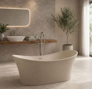 Crown Freestanding Stone Bath by Pietra Bianca - view 2