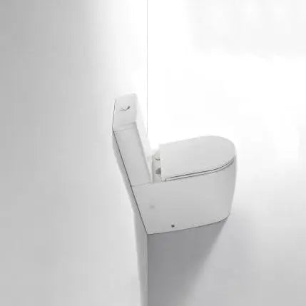 London Back-to-Wall Toilet Suite - Aqualux Bathrooms- Mercio
