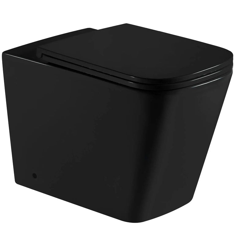 Mercio Enox99 Rimless Wall Faced Floor Toilet Pan - Aqualux Bathrooms- Mercio