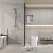 Mercio Enox99 Rimless Wall Faced Floor Toilet Pan - Aqualux Bathrooms- Mercio