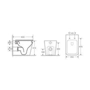 Enox99 Floor Pan - Aqualux Bathrooms- Mercio