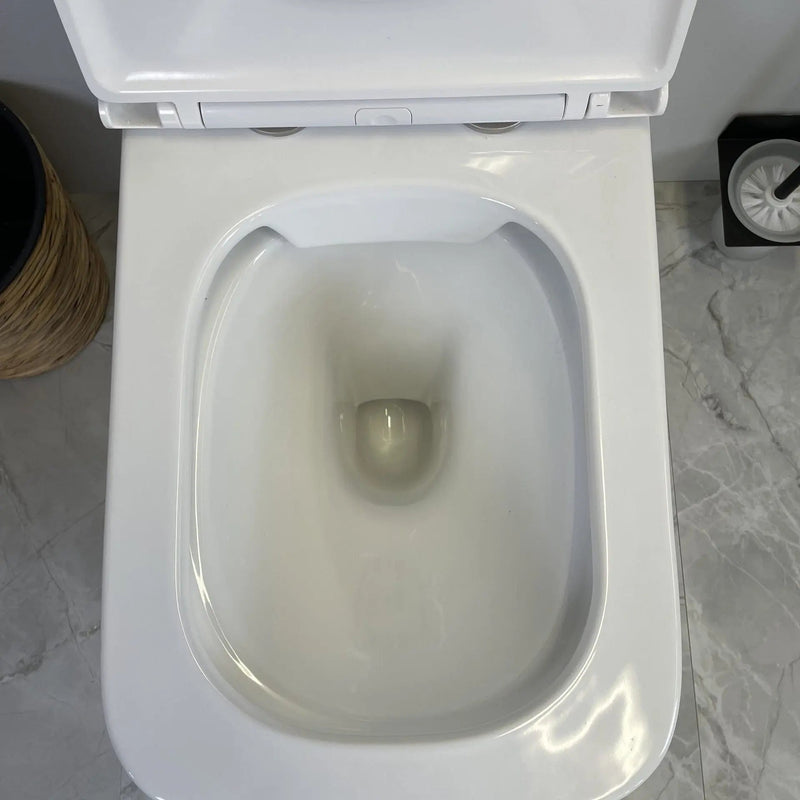 Enox99 Wall Faced Floor Toilet Pan - Aqualux Bathrooms- Mercio